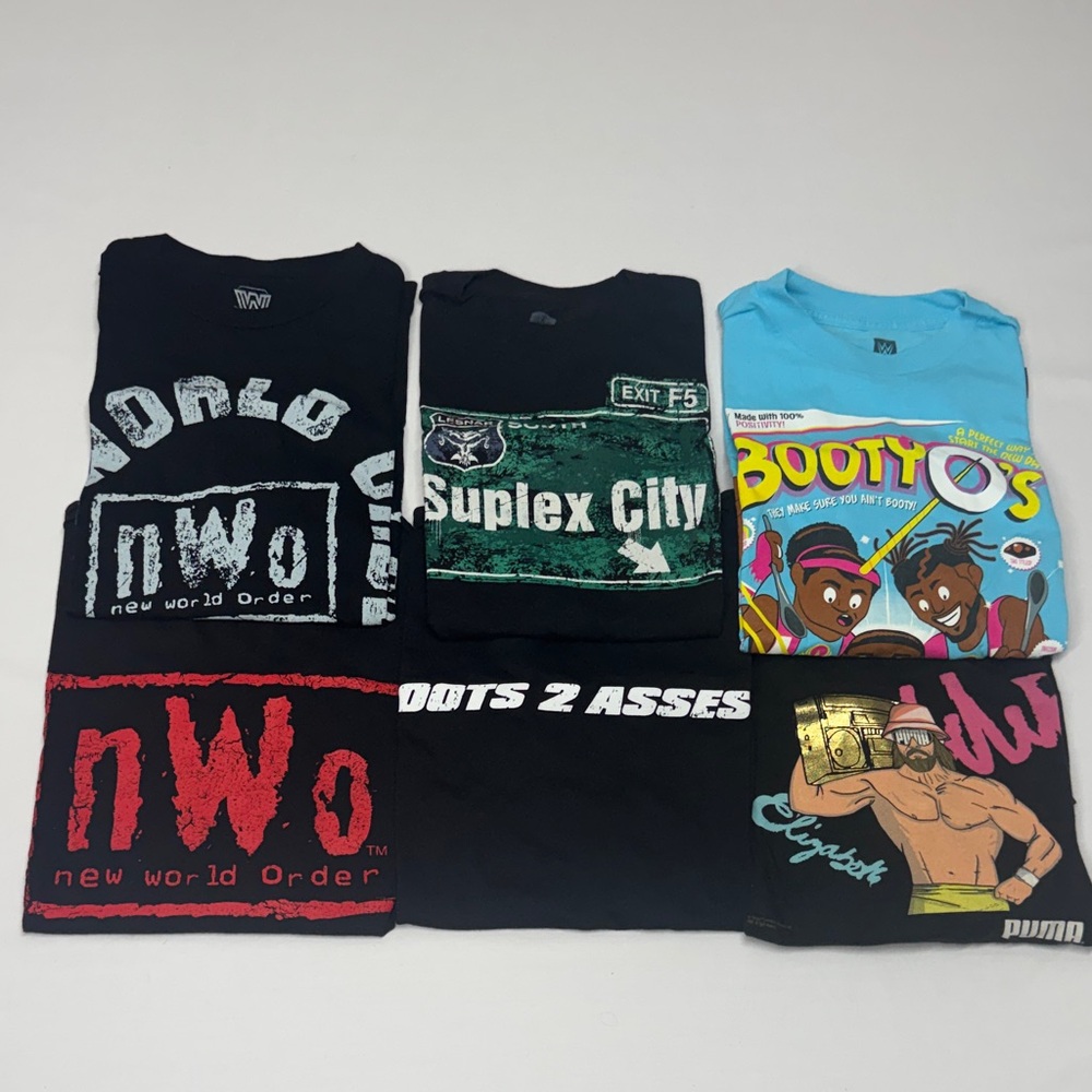 Bundle / Lot Men’s Wrestling Shirts Medium Large & XXL